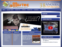 Tablet Screenshot of mastechn.com